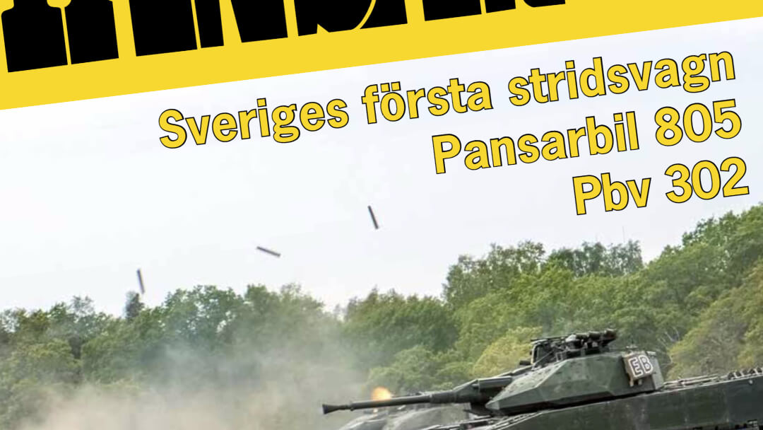 Framsida på Pansar nr 3 2019